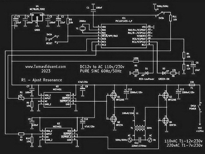 RESONANT PURE SINE PWM CONVERTER